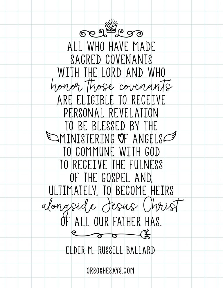 April 2017 Visiting Teaching Message - Get the free printable at www.orsoshesays.com