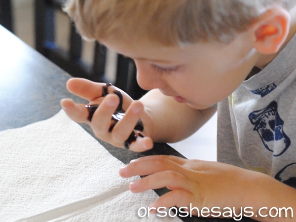 Today's messy Family Night Lesson is all about Icky Sticky Lies. Combine a fun and sweet object lesson with a few hard truths about the ugly effects of lies. Teach your family about dishonesty in a way that will STICK with them for a long time! Get all the lesson info at www.orsoshesays.com.