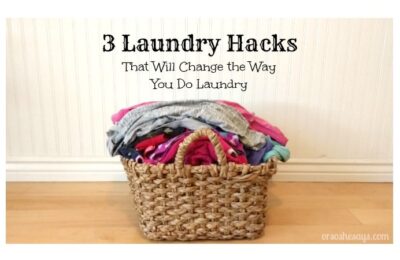 Laundry. Ugh. Is there any other chore that conjures up feelings of riding on the perpetual carousel – around, and around and around, always moving, never making any progress toward an end? Get some hacks today on the blog to change the way you do laundry! www.orsoshesays.com
