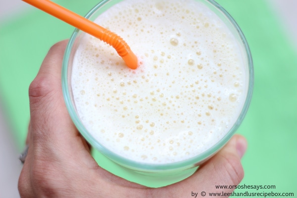 We've got a great, no-added-sugar recipe for Orange Julius today on the blog! Enjoy a refreshing drink in the heat of summer and feel good about offering it to the kids! www.orsoshesays.com