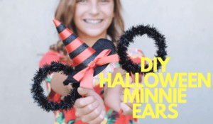 These adorable Minnie ears are sure to dress up your Halloween look with a bit of Disney magic. The best part is, you don’t have to sew a single stitch. This costume accessory is so easy you’ll scream with excitement! www.orsoshesays.com