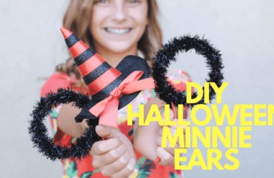 These adorable Minnie ears are sure to dress up your Halloween look with a bit of Disney magic. The best part is, you don’t have to sew a single stitch. This costume accessory is so easy you’ll scream with excitement! www.orsoshesays.com