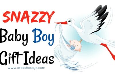 I love these baby boy gift ideas!
