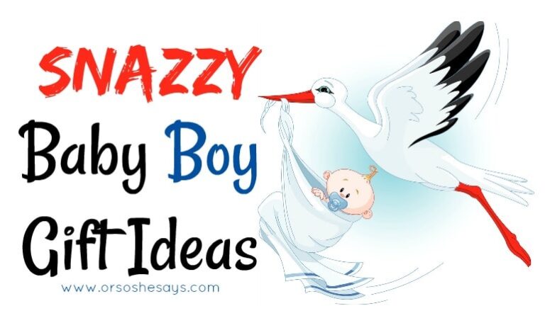 I love these baby boy gift ideas!