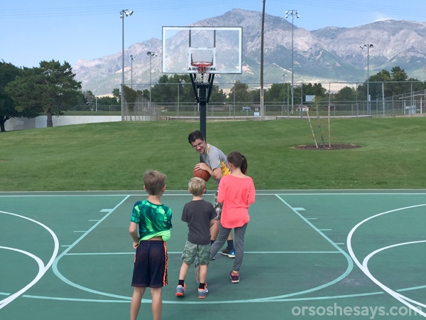 This family night lesson will help you teach your children the difference between a mistake and a sin using a fun basketball analogy. Get the lesson on www.orsoshesays.com.