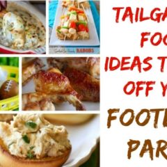This is an AWESOME collection of tailgating food ideas, that would make any football party rock!!! #tailgating #recipes #football