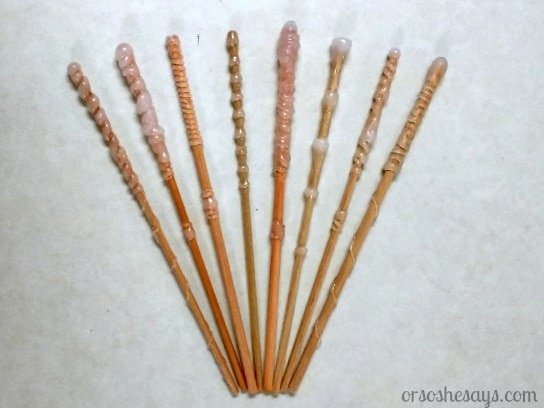 how to make wands