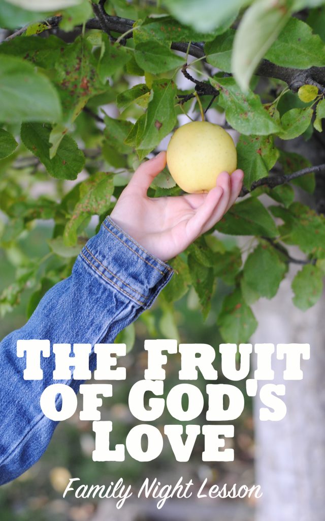 In this Family Night lesson, Adelle shares with her family the fruit of God's love, plus a recipe that will hopefully bring the point home to the kids! Get all the info at www.orsoshesays.com.