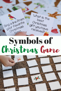 The Symbols of Christmas Game - Christmas Family Night