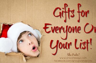 Gift Ideas for Everyone On Your List ~ She Picks! #shepicks