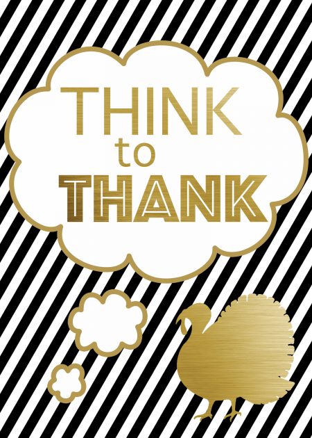 November is a month of gratitude. Gratitude is an important lesson and one that cannot be overdone. Unlike a turkey. Those tasty birds can definitely dry out if left in the oven too long! Get the Think to Thank lesson at www.orsoshesays.com.