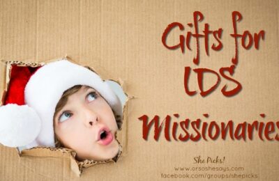 Gifts for LDS Missionaries ~ She Picks! 2017 Gift Guide #shepicks
