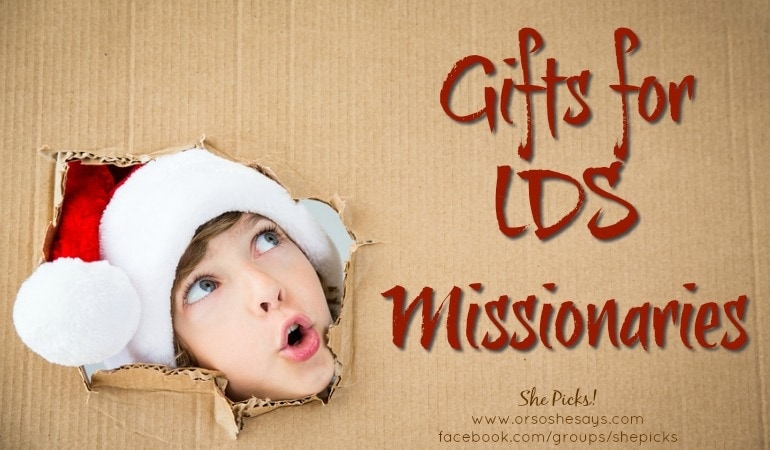 Gifts for LDS Missionaries ~ She Picks! 2017 Gift Guide #shepicks