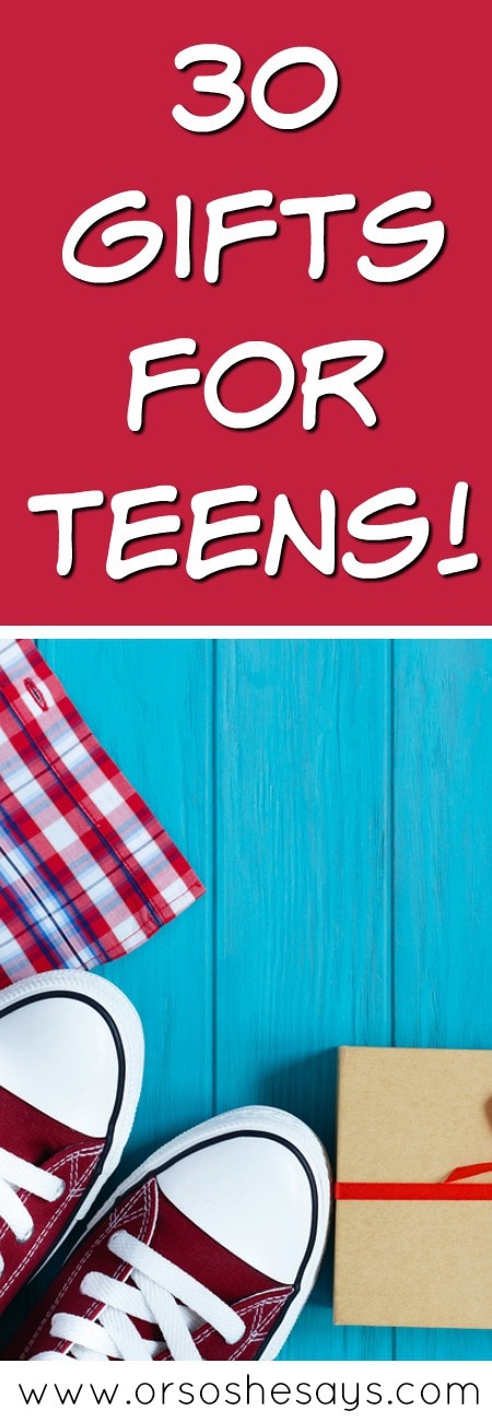Gift Ideas for Teenagers