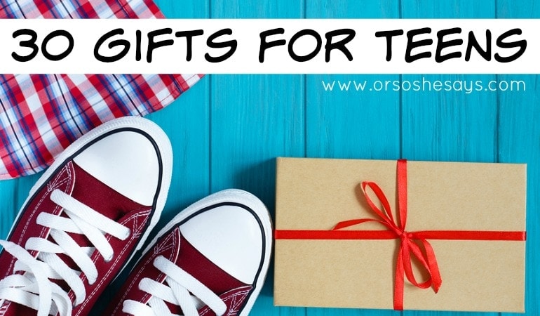 Gift Ideas for Teenagers