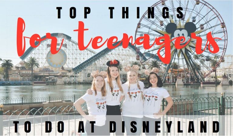 If you're looking for the perfect family vacation destination, but you worry your teens won't have fun in a place like Disneyland, then check out today's post with tips for taking teens to the Happiest Place on Earth! www.orsoshesays.com #disney #disneyland #disneyblogger #disneyforteens #familyvacationdestination #ldsblogger #mormonblogger #lds #mormon #familyvacation #disneytips #disneyvacation