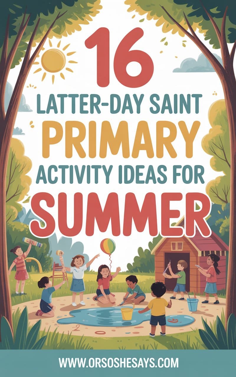 primary activity ideas