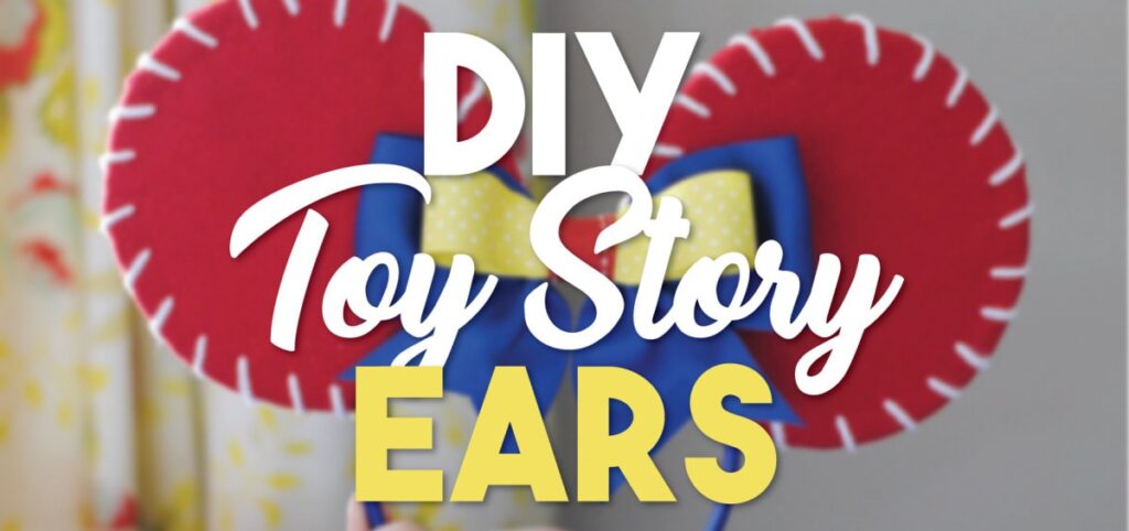 With Pixar Pier’s grand-opening at the Disneyland Resort and the debut of Toy Story Land in Walt Disney World, we couldn’t help but feel inspired to go “Infinity and Beyond” with these inspired DIY Toy Story Jessie Ears. Whether you want to sport them at home or in the parks, this craft is so easy and fun to make! #disney #disneyland #disneyvacation #mickeyears #pixar #toystory #craft