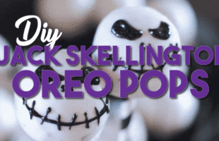DIY Jack Skellington Oreo Pops