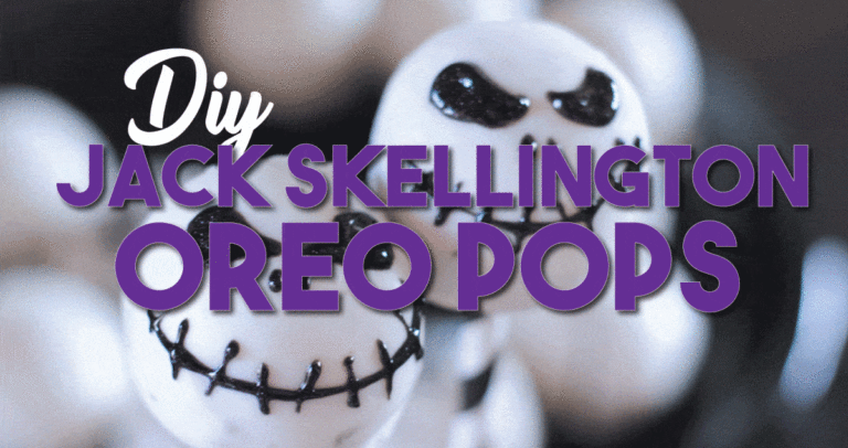 If you’re looking for the perfect Halloween Time treat, it’s hard to beat my easy and delicious recipe for DIY Jack Skellington Oreo Pops. With only four ingredients, this tasty sweet is so good you’ll scream! #jackskellington #oreopops #disneyland #disneyworld #halloween #dessert #recipe #disney #treats www.orsoshesays.com