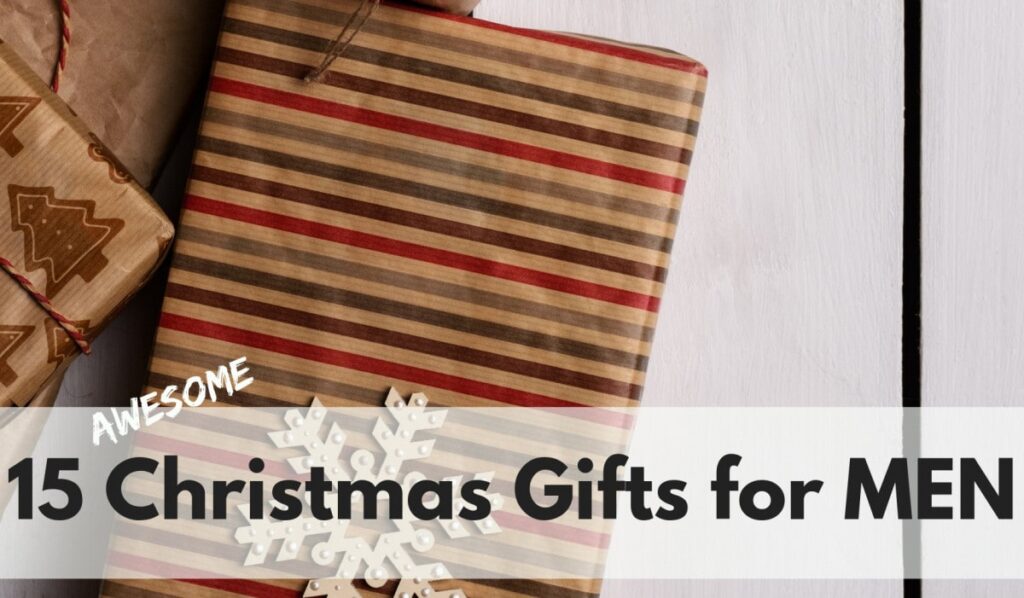 15 Awesome Christmas Gifts for Men on www.orsoshesays.com #christmas #christmasgifts #giftsformen #holidays