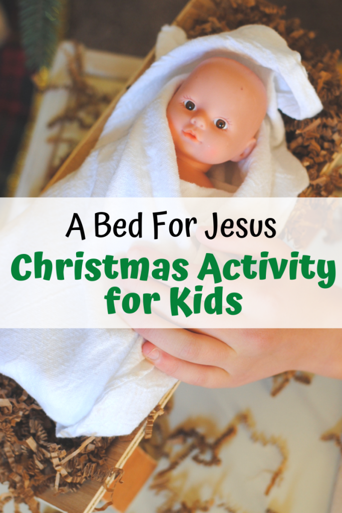 Bed For Baby Jesus Christmas Lesson for Children Or so she says...