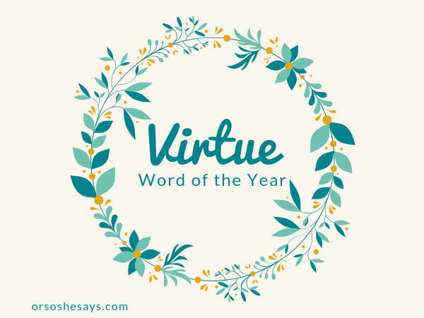 Choose a Family Word of the Year. This Family Night lesson will help you become more like Christ by learning his divine attributes and making them a focus in your daily life. #OSSS #WordOfTheYear #Goals #BeLikeJesus #FamilyHomeEvening 