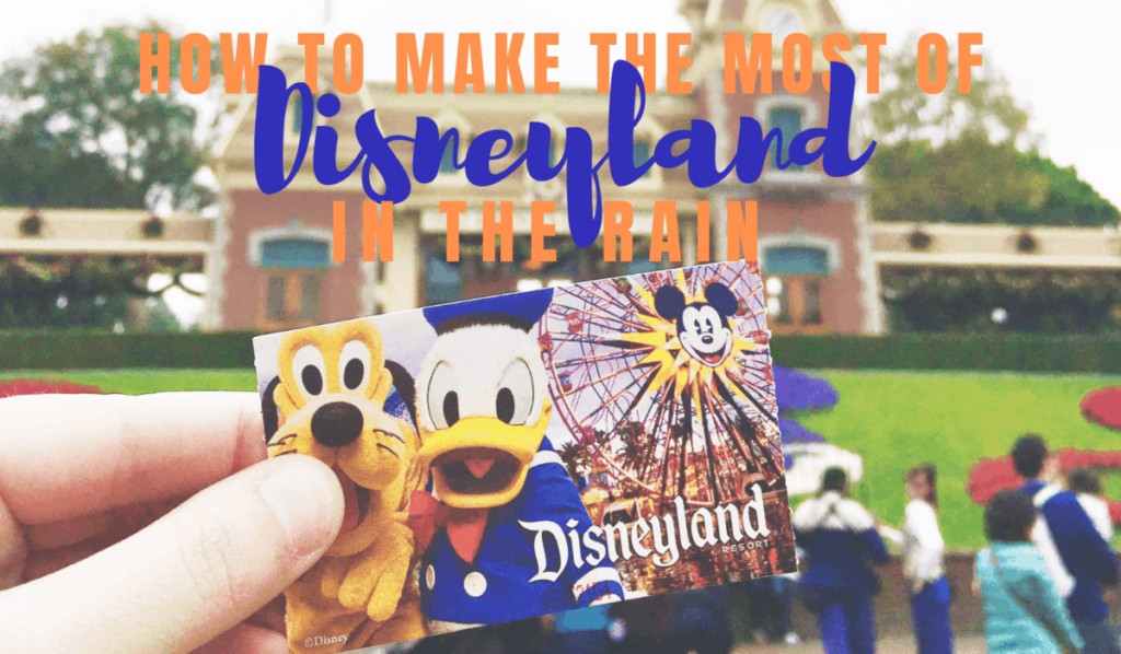 The experts from Get Away Today share how to make the most of Disneyland in the rain in today's blog post. Check out their tried and true tips! orsoshesays.com #Disneyland #familyvacation #Disneylandintherain #Disneylandtips