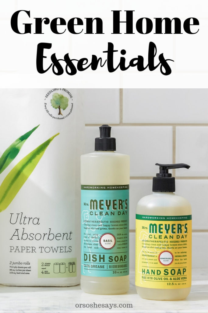 Green Home Essentials - My Top 5 From Grove - Or so she says...