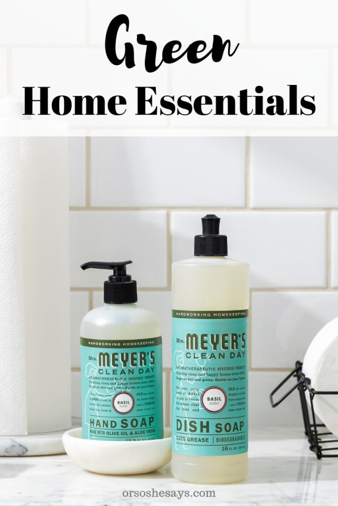 Green Home Essentials - My Top 5 From Grove - Or so she says...