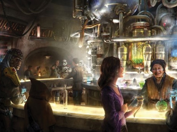 Today we want to share a Star Wars: Galaxy's Edge food guide so you know what to look for on this foreign planet. www.orsoshesays.com #GalaxysEdge #starwars #foodie #disneyland #disney