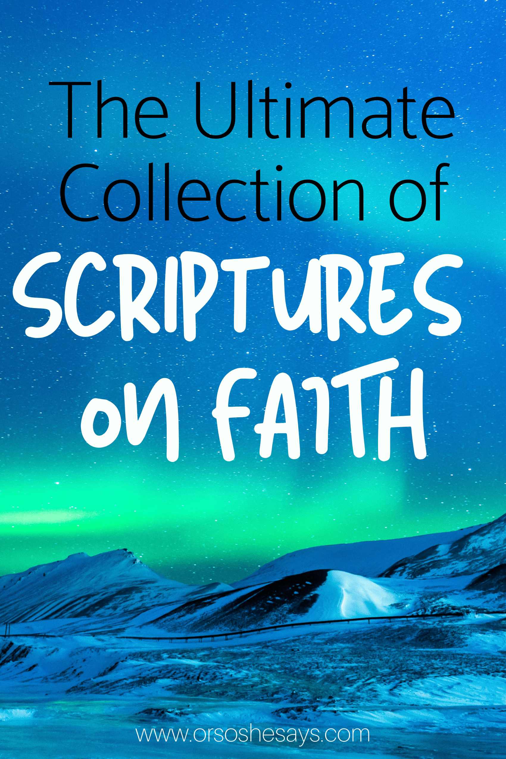 scriptures on faith