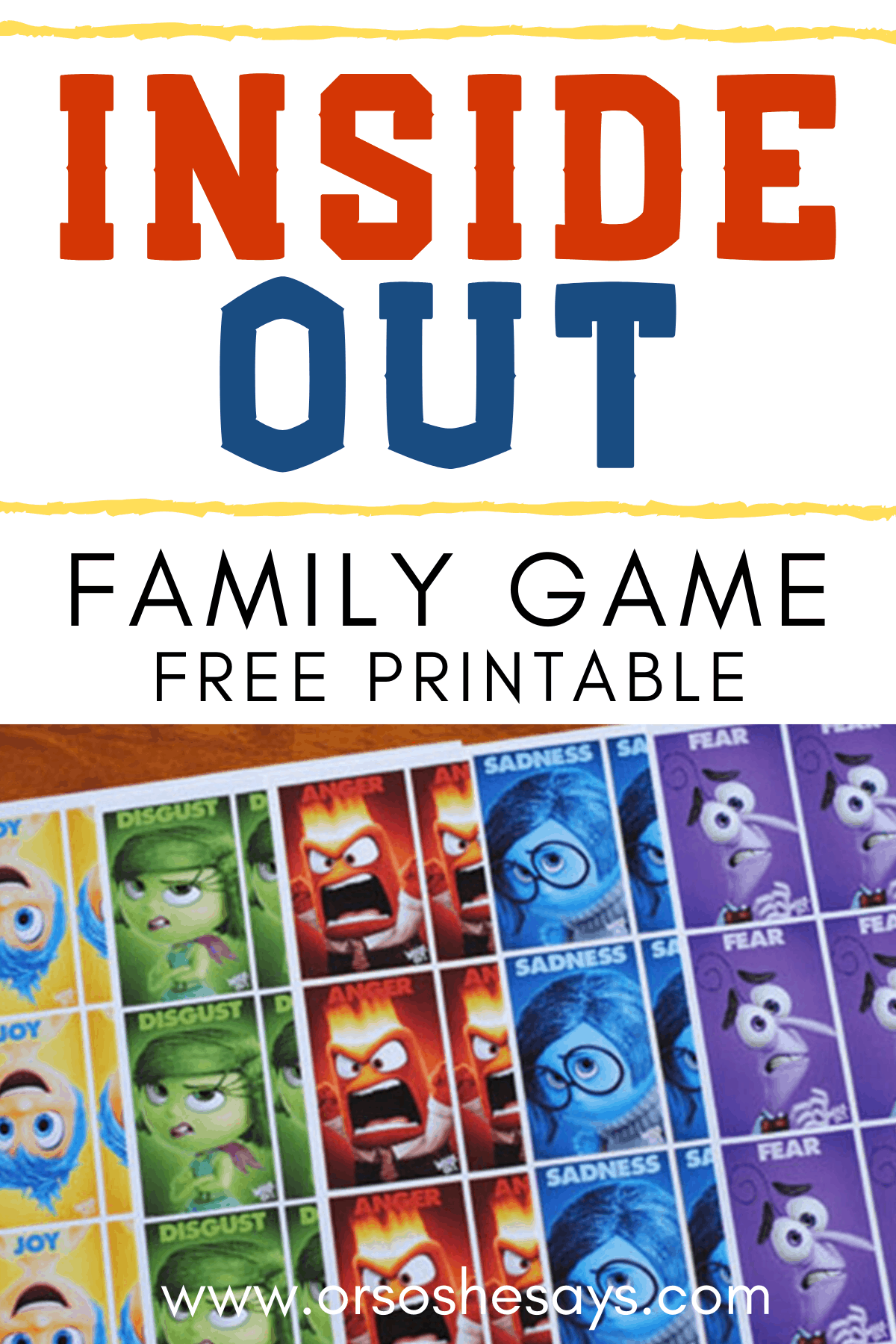 Free (Super Fun!) Printable Inside Out Game for Families - Or so she 