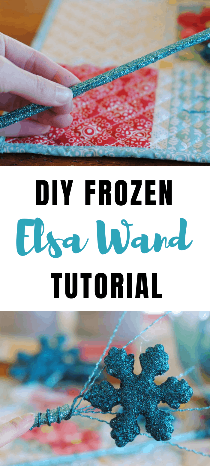 frozen Elsa Wand tutorial