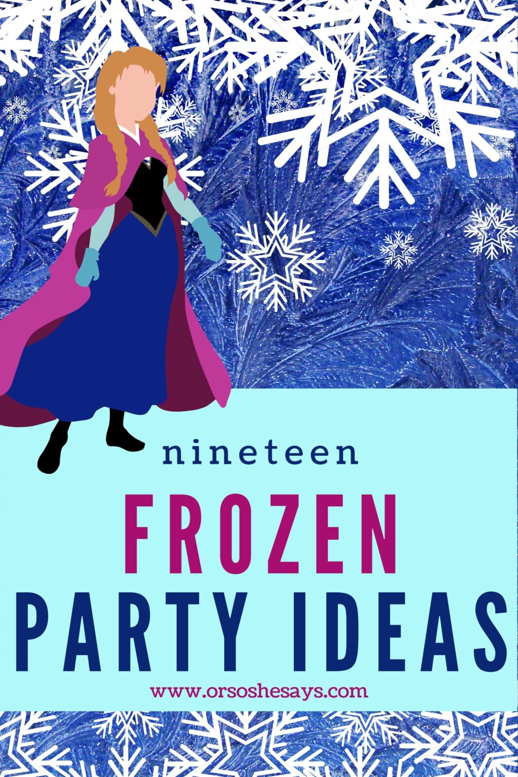 Frozen Birthday Party Ideas For 4 Year Old