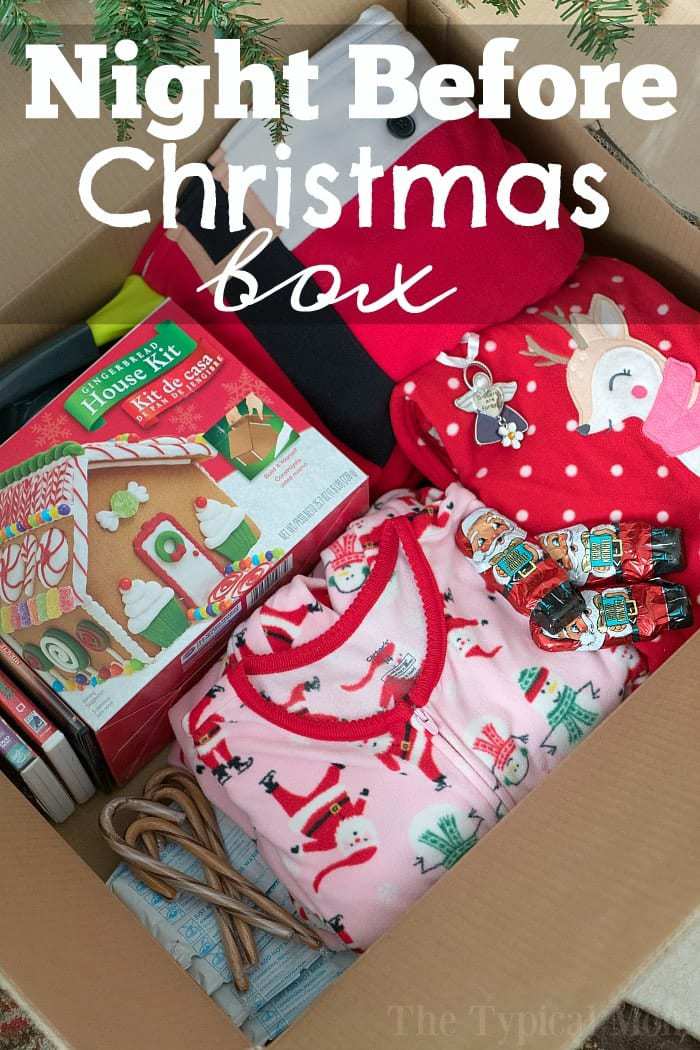 Night Before Christmas Box ~ and other Christmas family traditions!