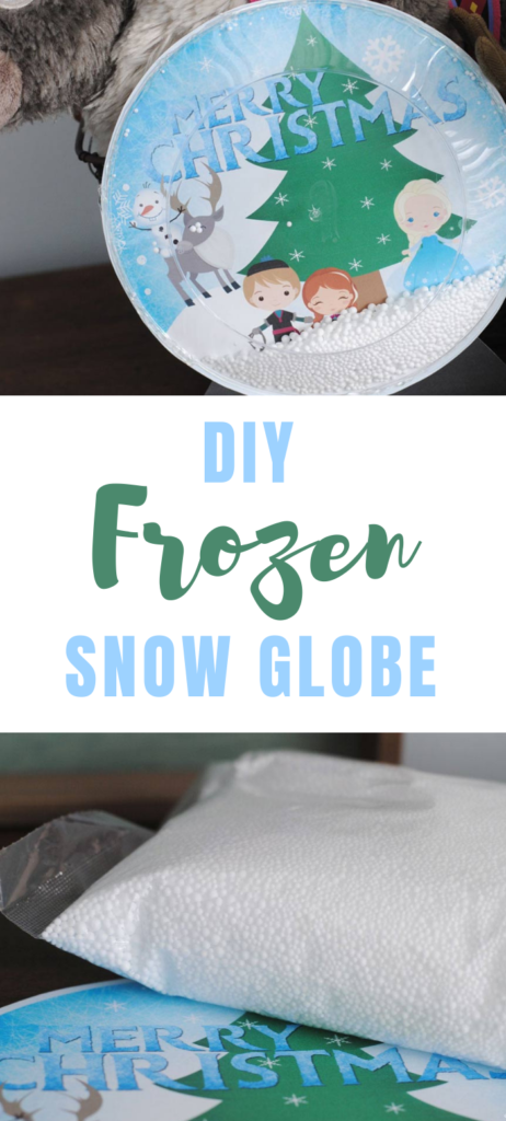 DIY Snow Globe for Christmas with Krazy Glue - Frog Prince Paperie