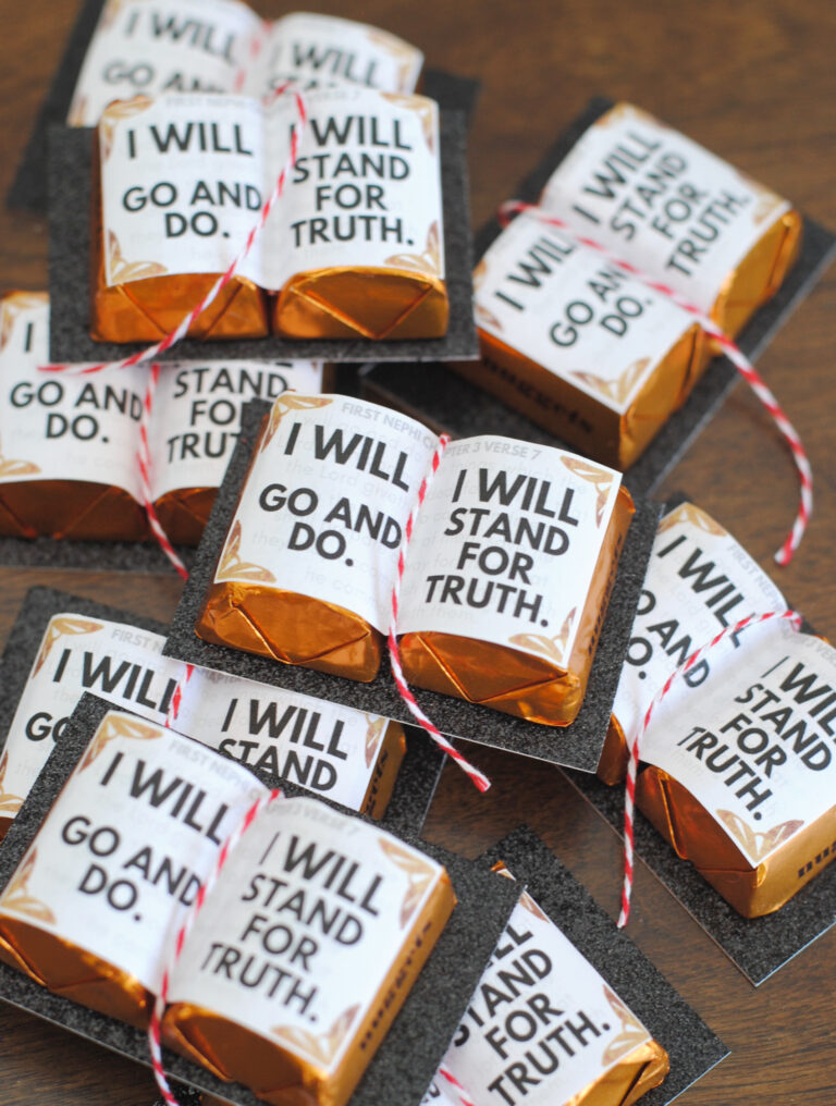 I Will Go and Do ~ Handout for 2020 Youth Theme - Or so she says...