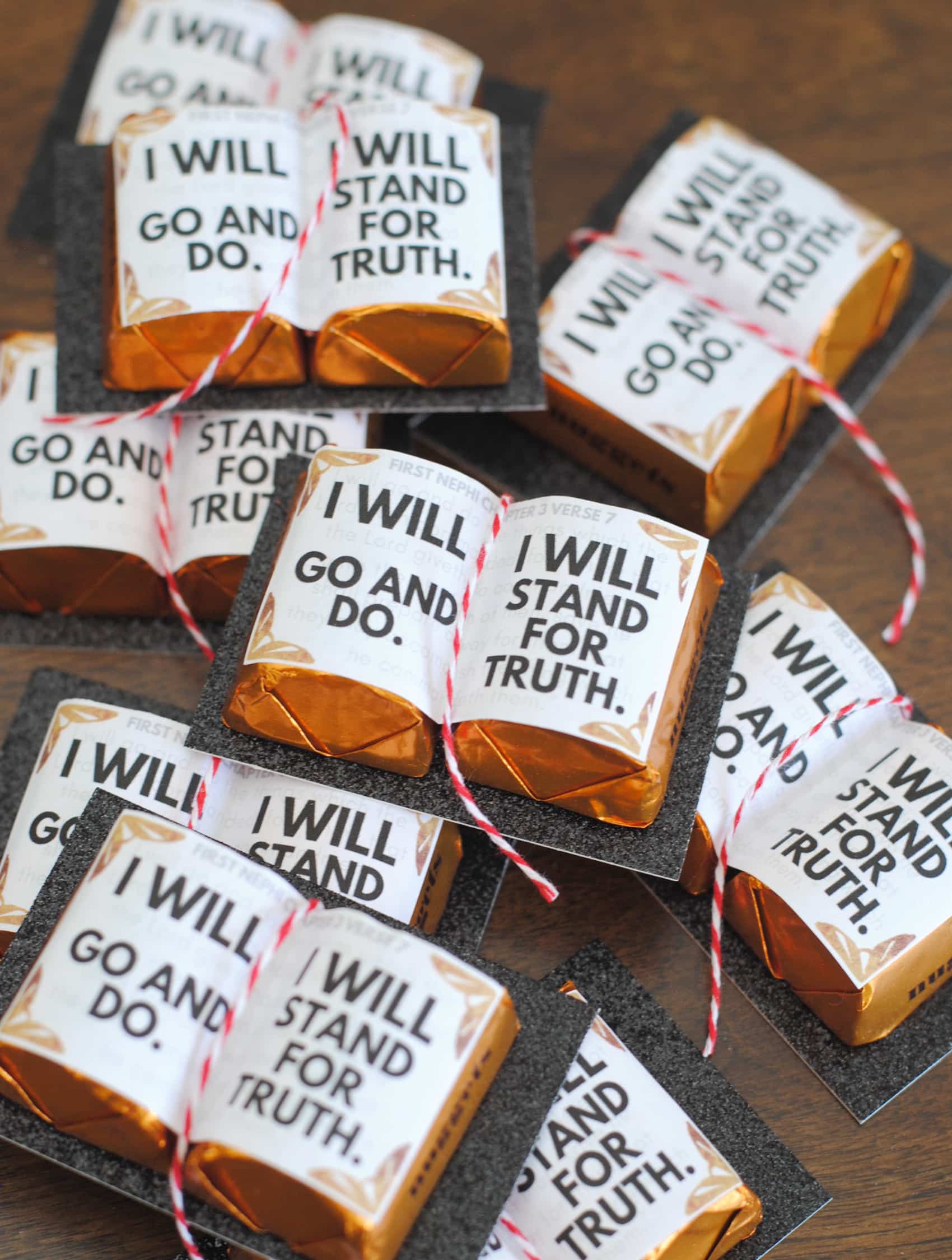 I Will Go and Do ~ Handout for 2020 Youth Theme - Or so she says...