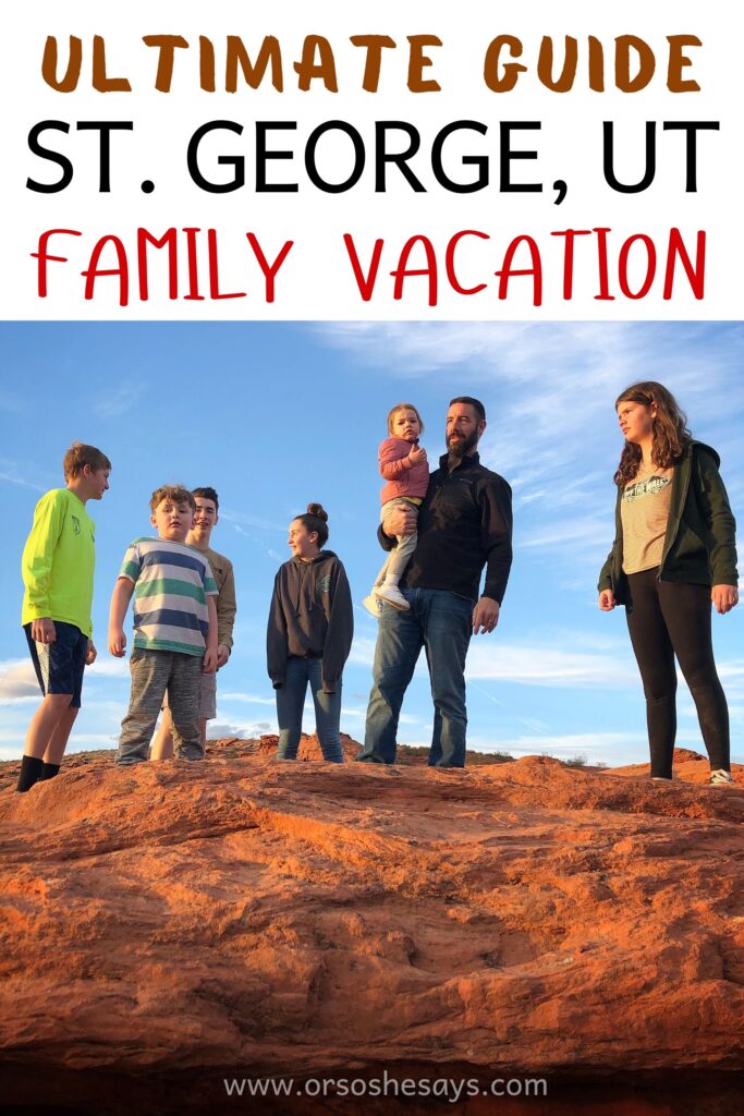 st George family vacation