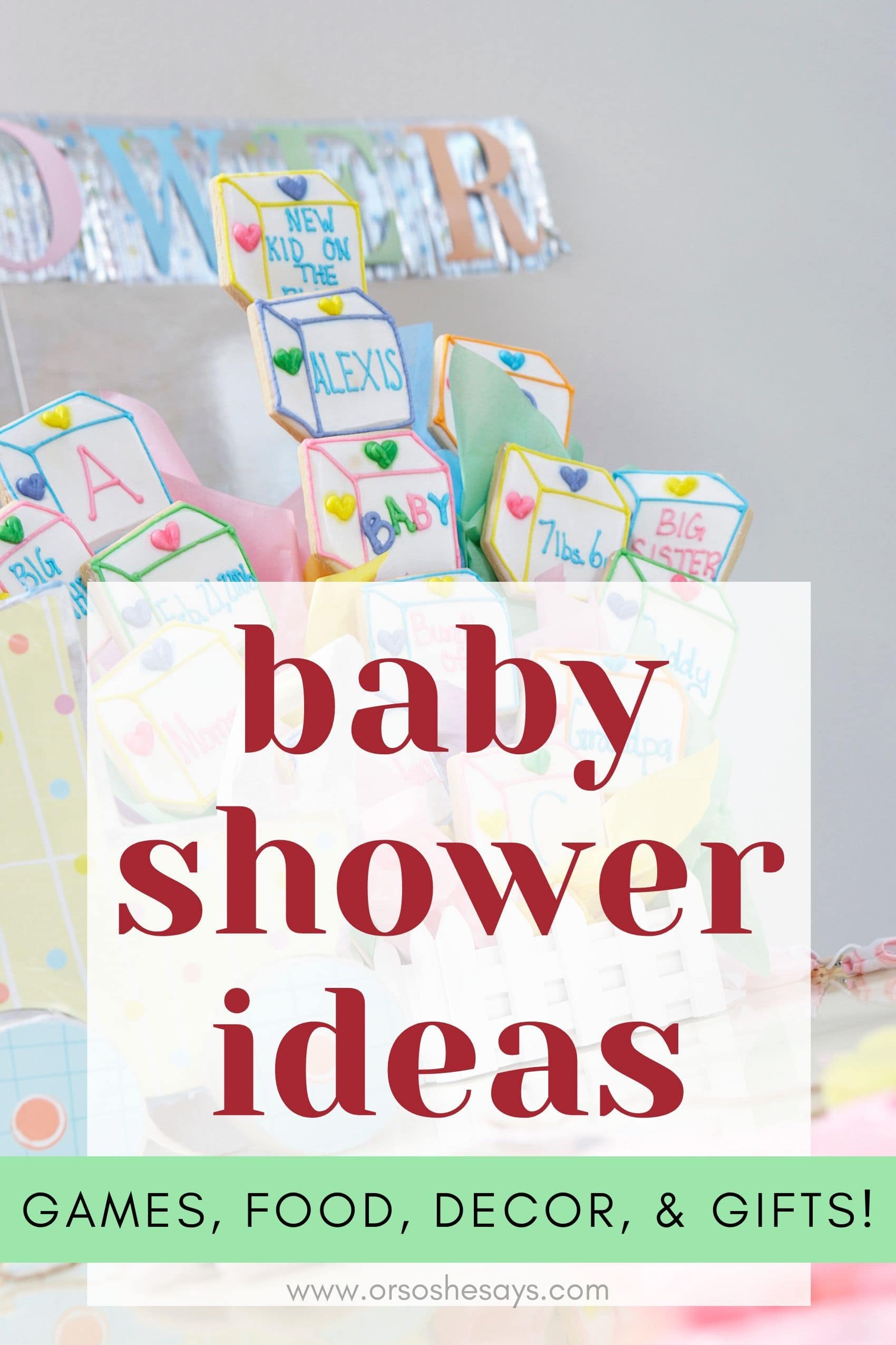 Using Amazon to Throw a Baby Shower Cute and Cheap!! Or so she says...