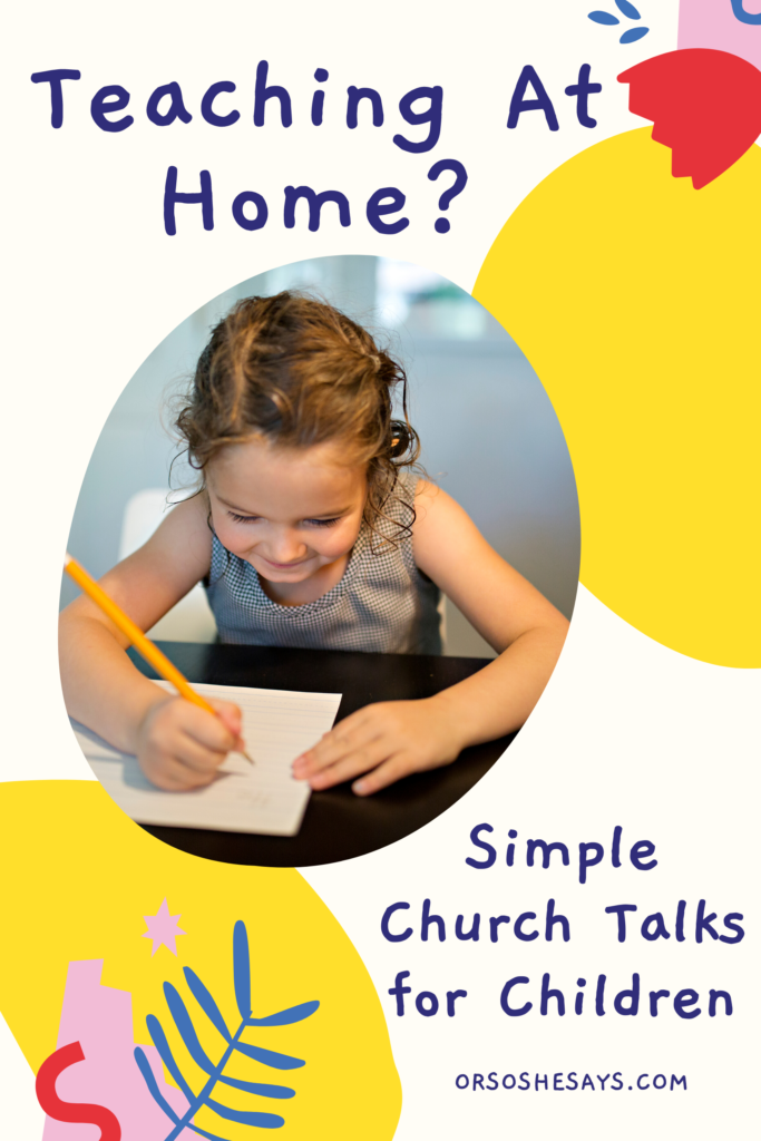 Primary age talks for latter-day saint children to use for church meetings at home. These talks are written based on the Come Follow Me topics for April. #OSSS #ComeFollowMe #PrimaryTalk