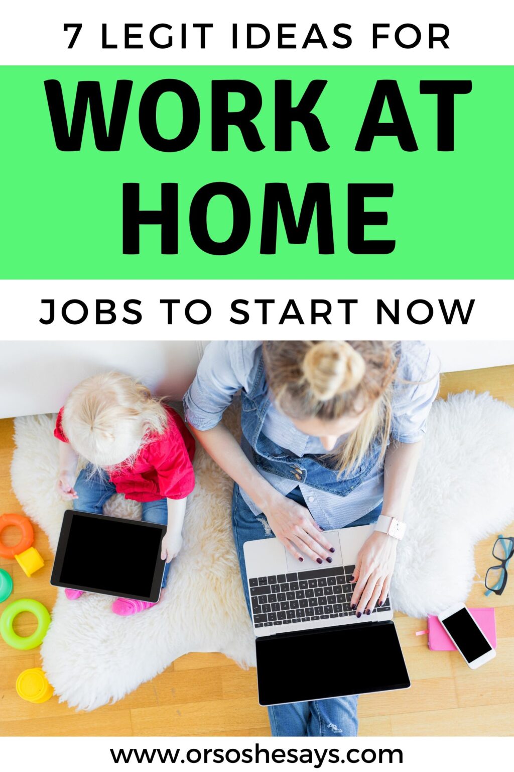 7 Work At Home Jobs Available Now 2021 Or so she says...