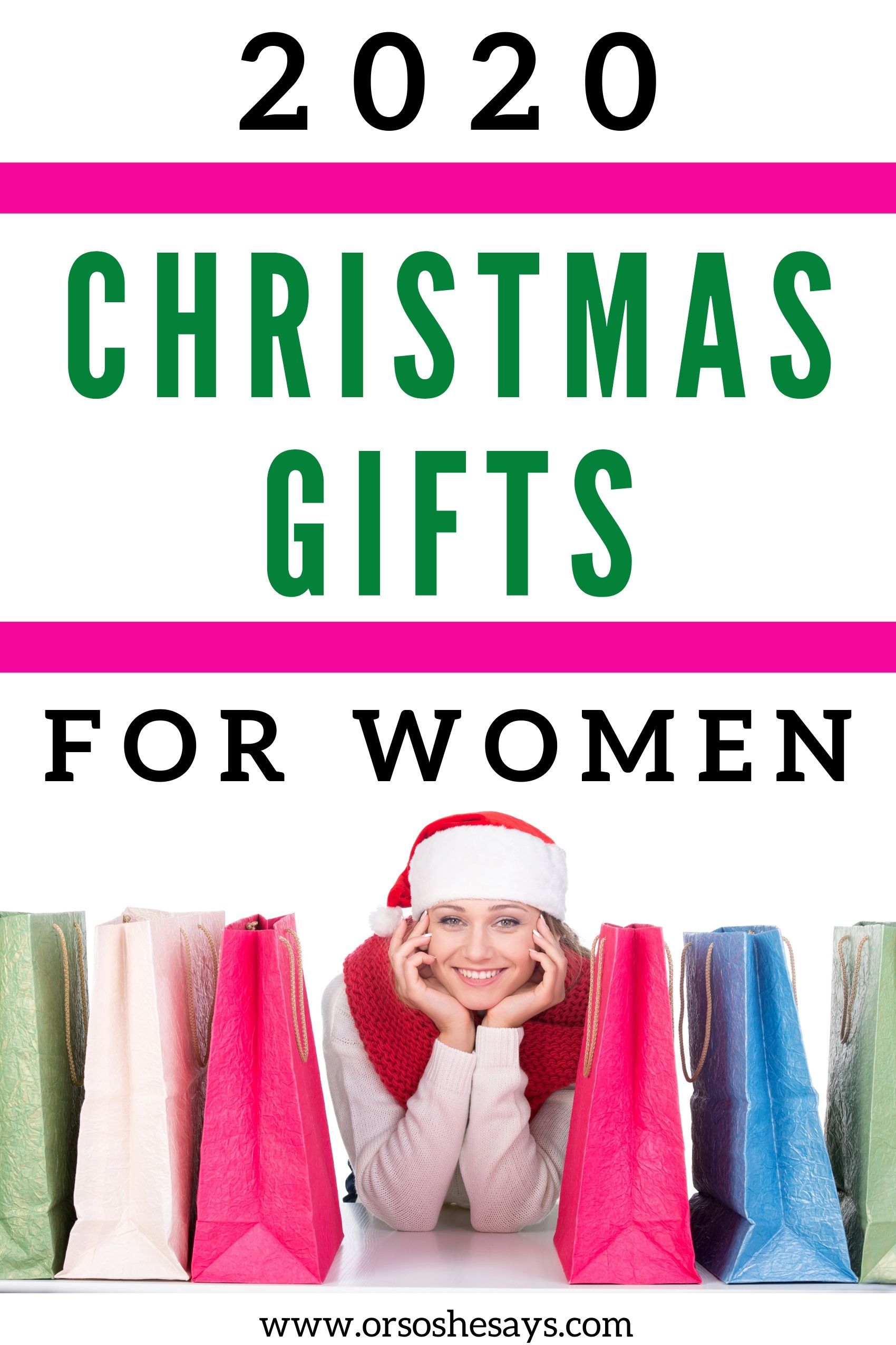 Christmas Gifts for Women 2020 ~ She Picks! - Or so she says...