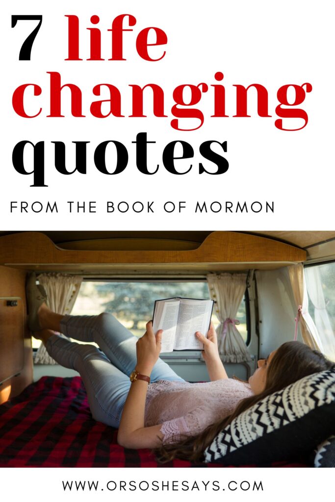 book of Mormon quotes