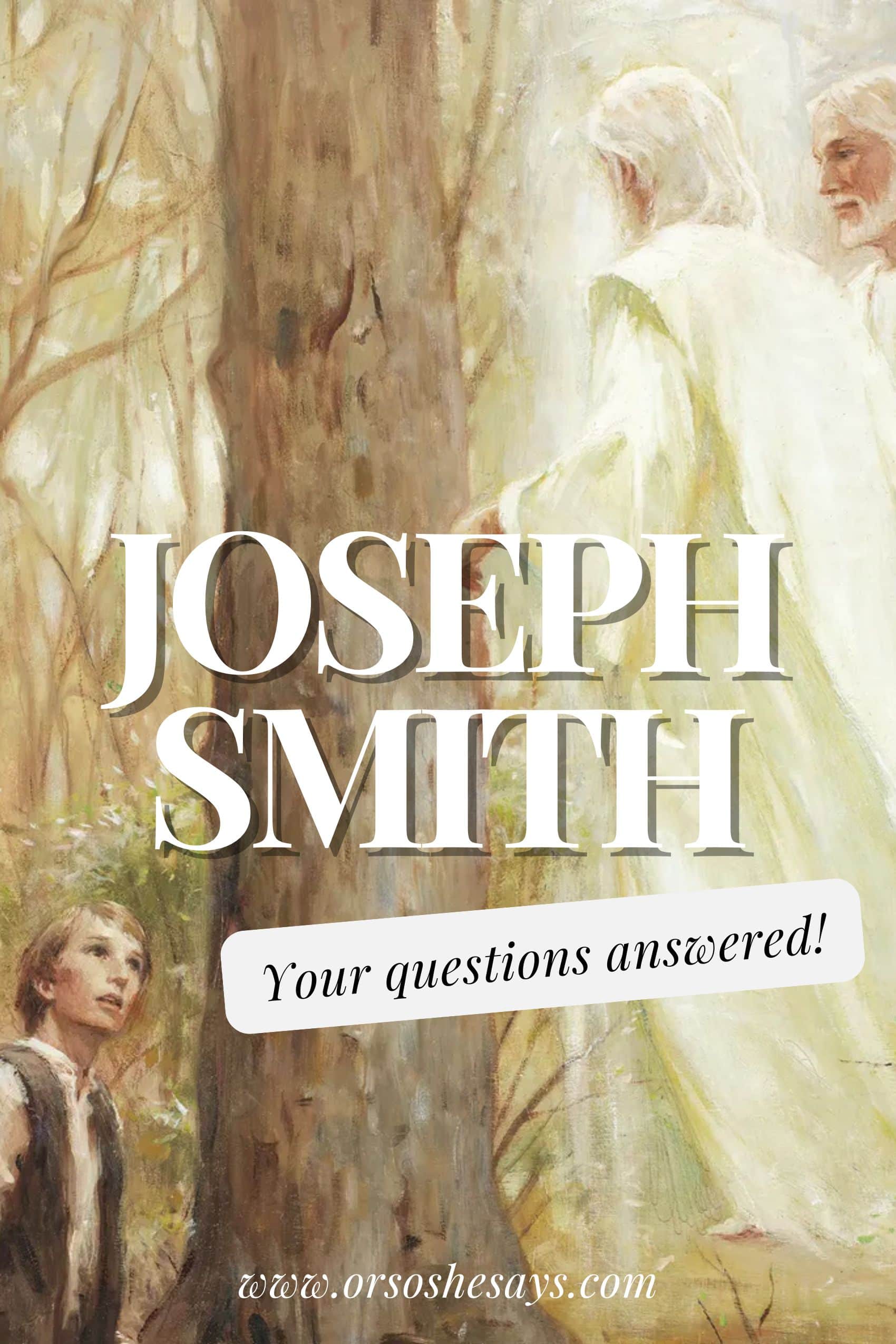 Joseph smith mormon