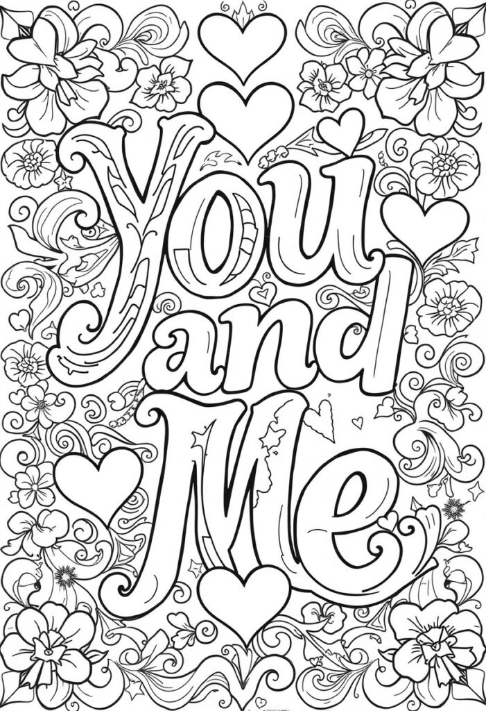10 Free Valentines Day Coloring Pages for Adults - Or so she says...