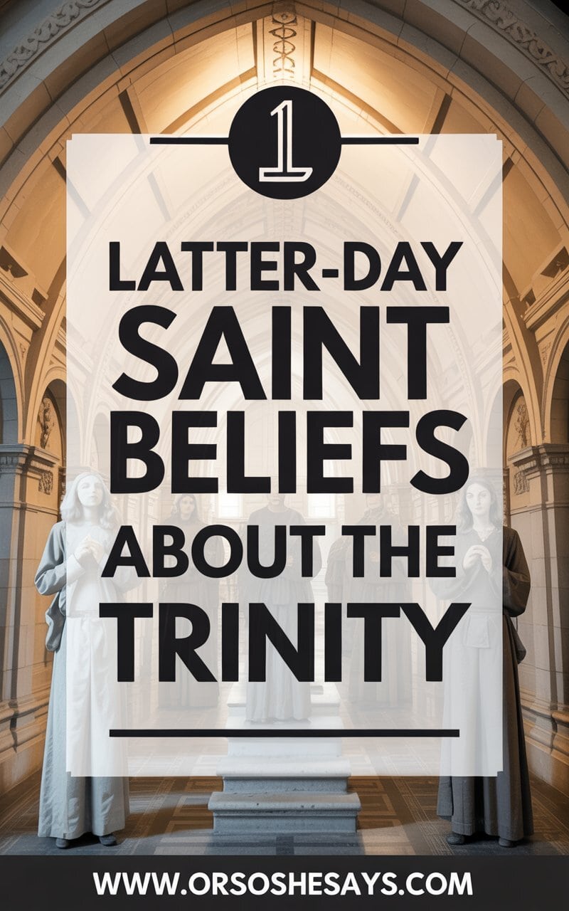 Latter Day Saints trinity godhead