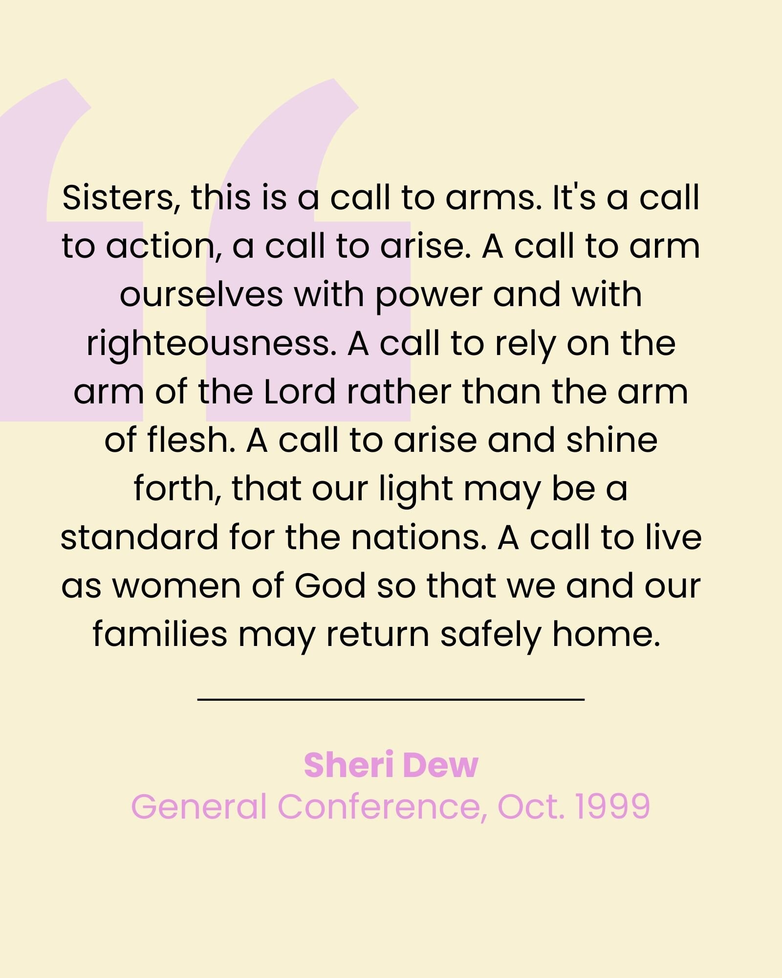 Relief Society Quote